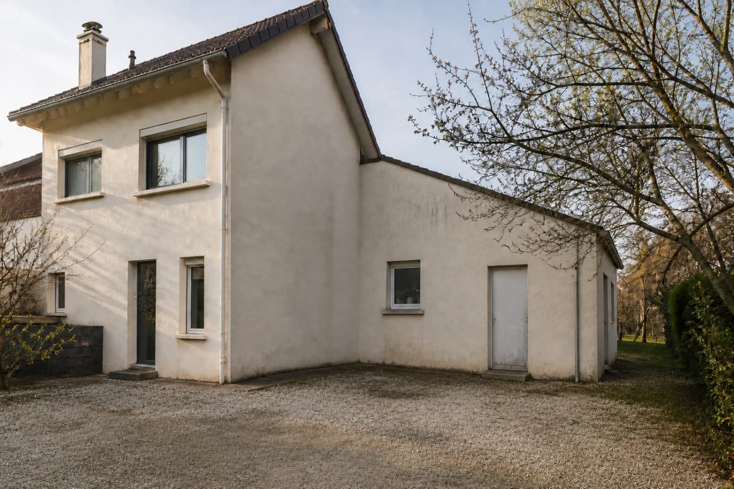 Extension bois lumineuse de 30 m² — secteur Gex - Avant 1