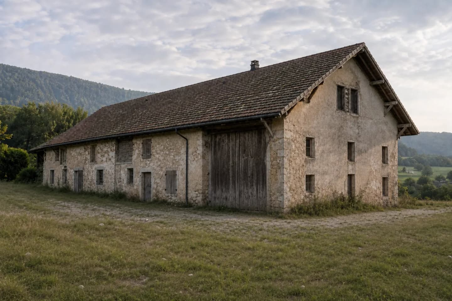 Rénovation d’une ferme — secteur Ferney-Voltaire - Avant 1