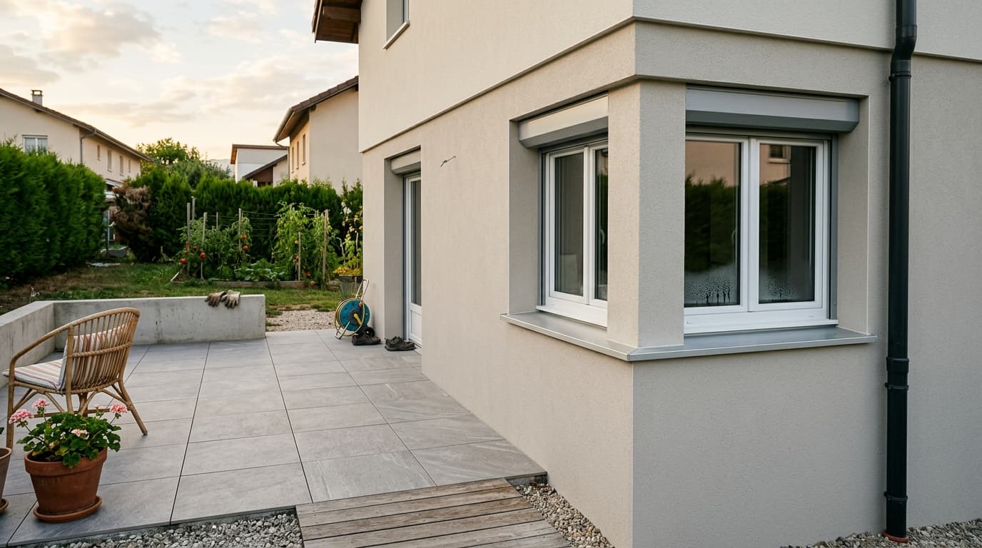 Grès cérame ou pierre naturelle : quel sol extérieur choisir en Haute-Savoie ?