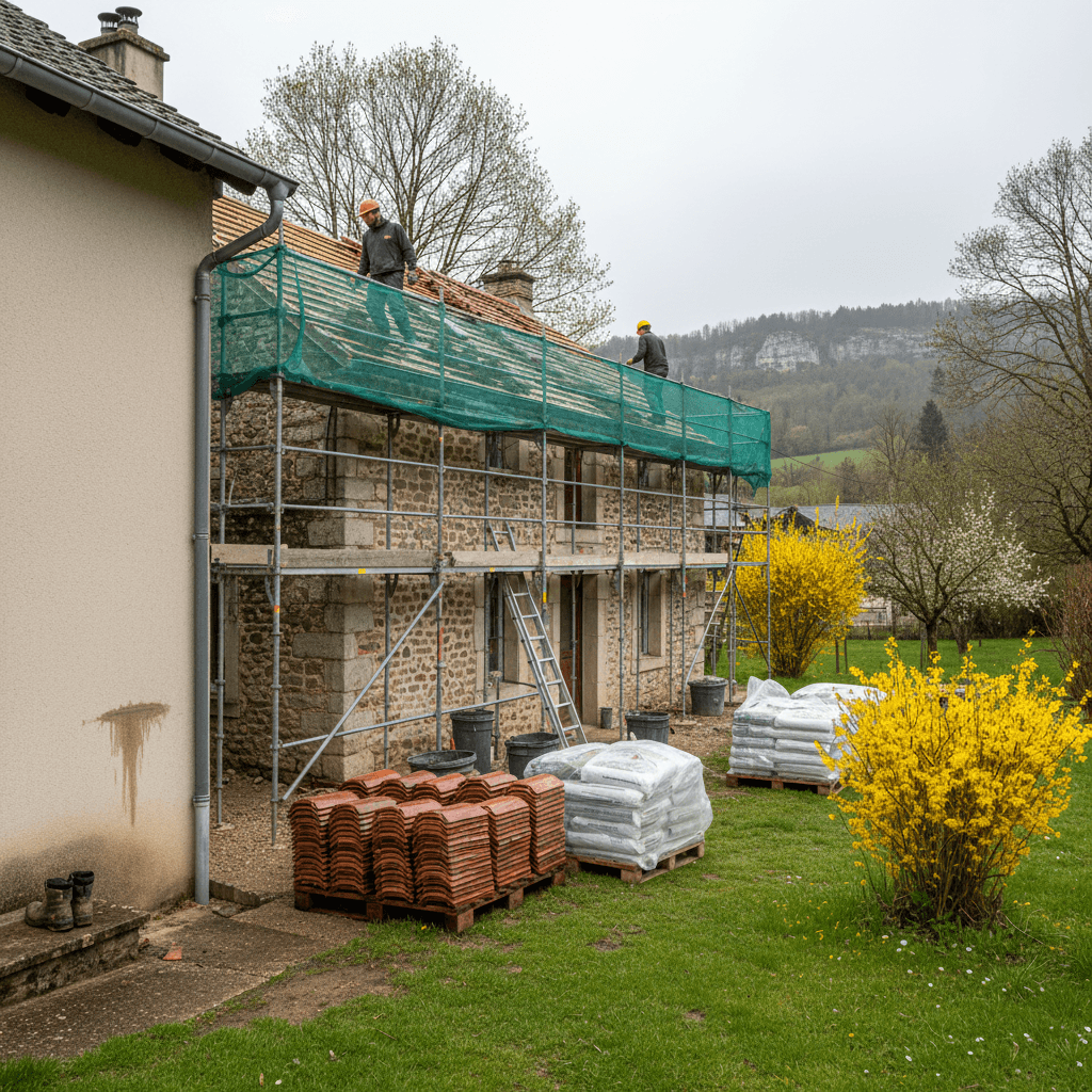 Transformation d'une ferme à Ornex : L'étude de cas CEB en Haut-Bugey pour une rénovation performante