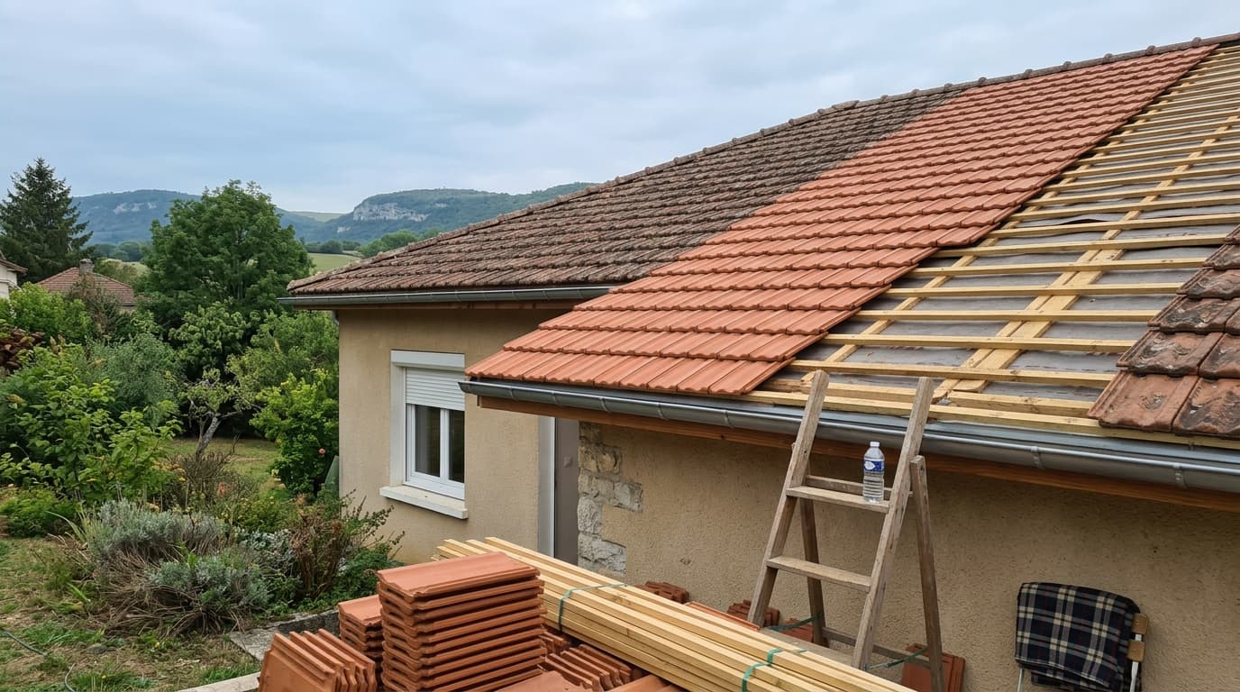 Toiture végétalisée : checklist technique d'été dans le Bugey