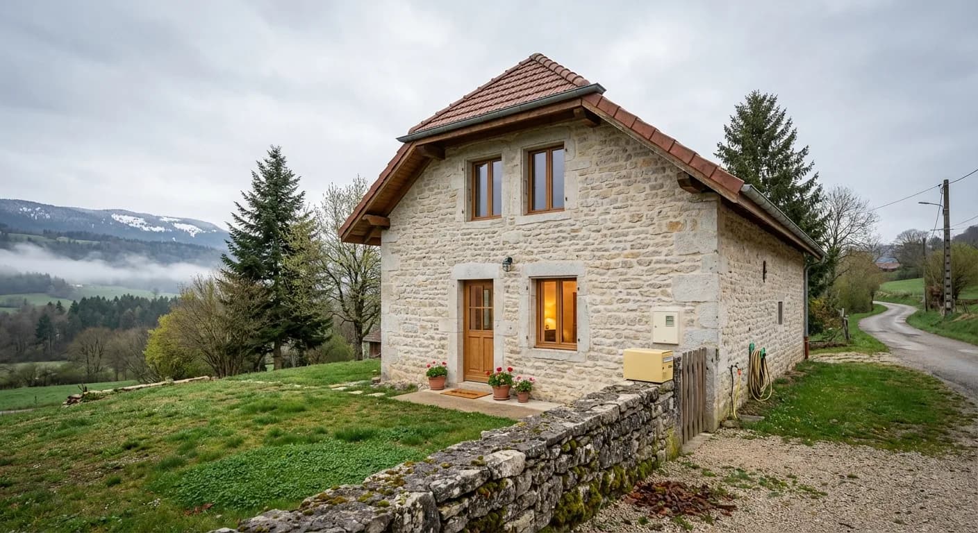 Ferme rénovée à Ornex : Charme d'antan, confort moderne