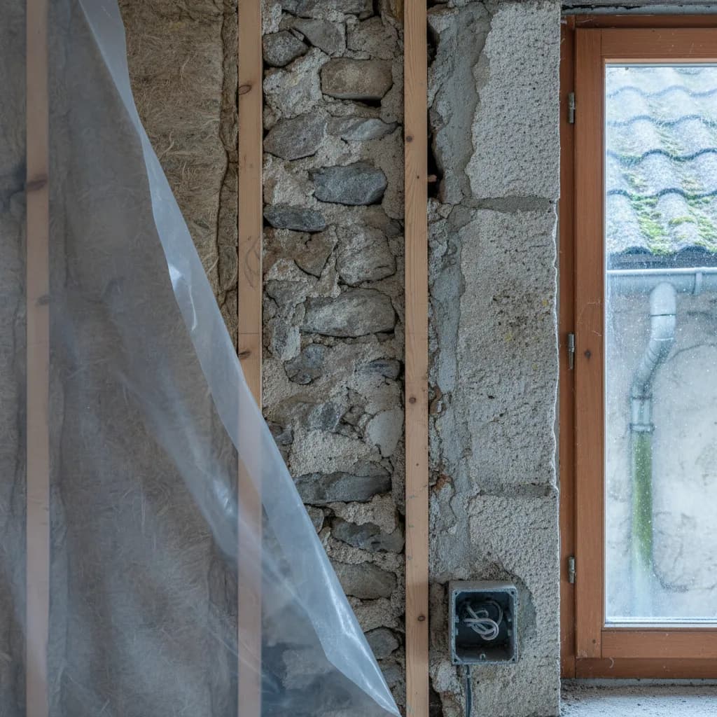 Isolation intérieure murs en pierre : Techniques & Matériaux (2026)