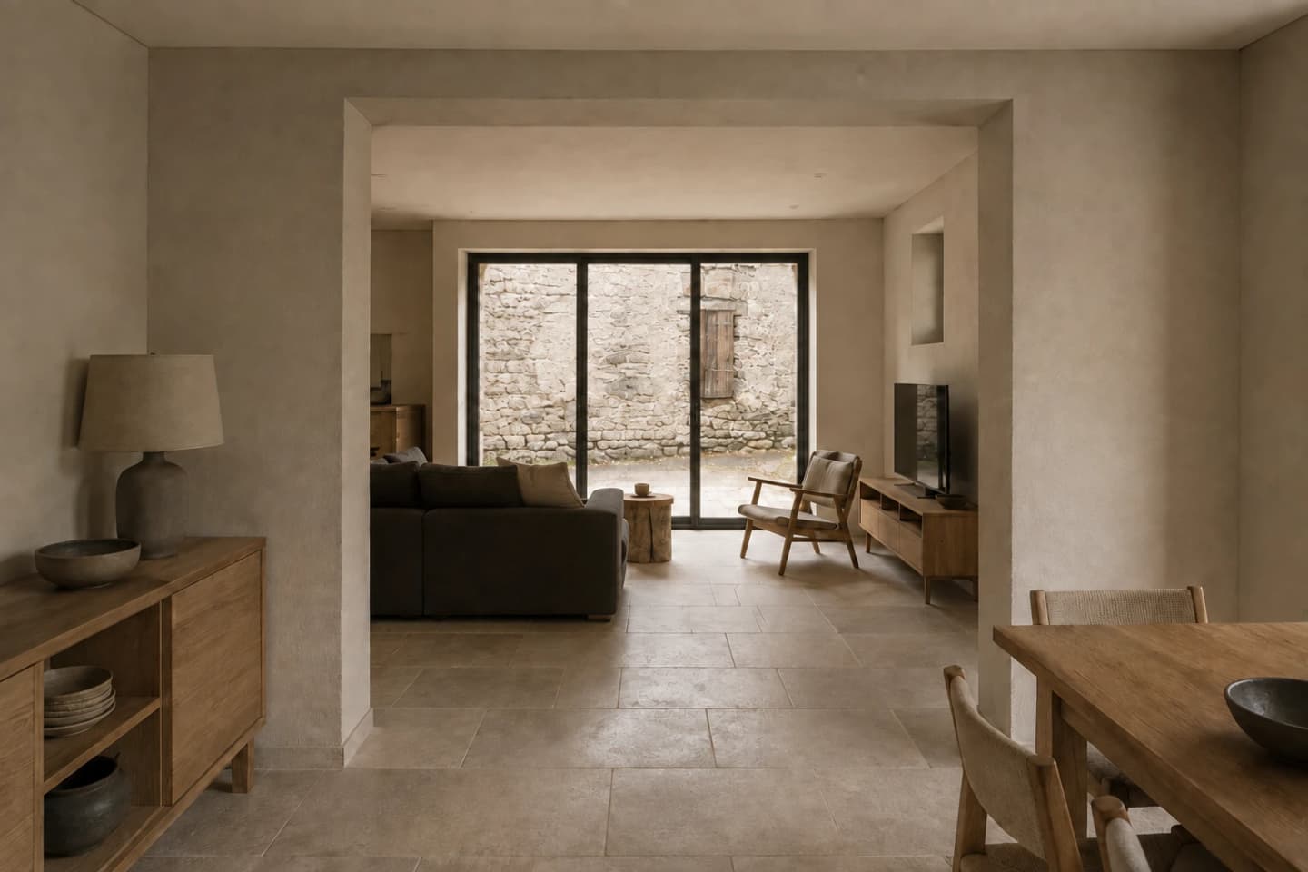 Secteur La Roche-sur-Foron — Rénovation d’une maison de village — vue complémentaire 1