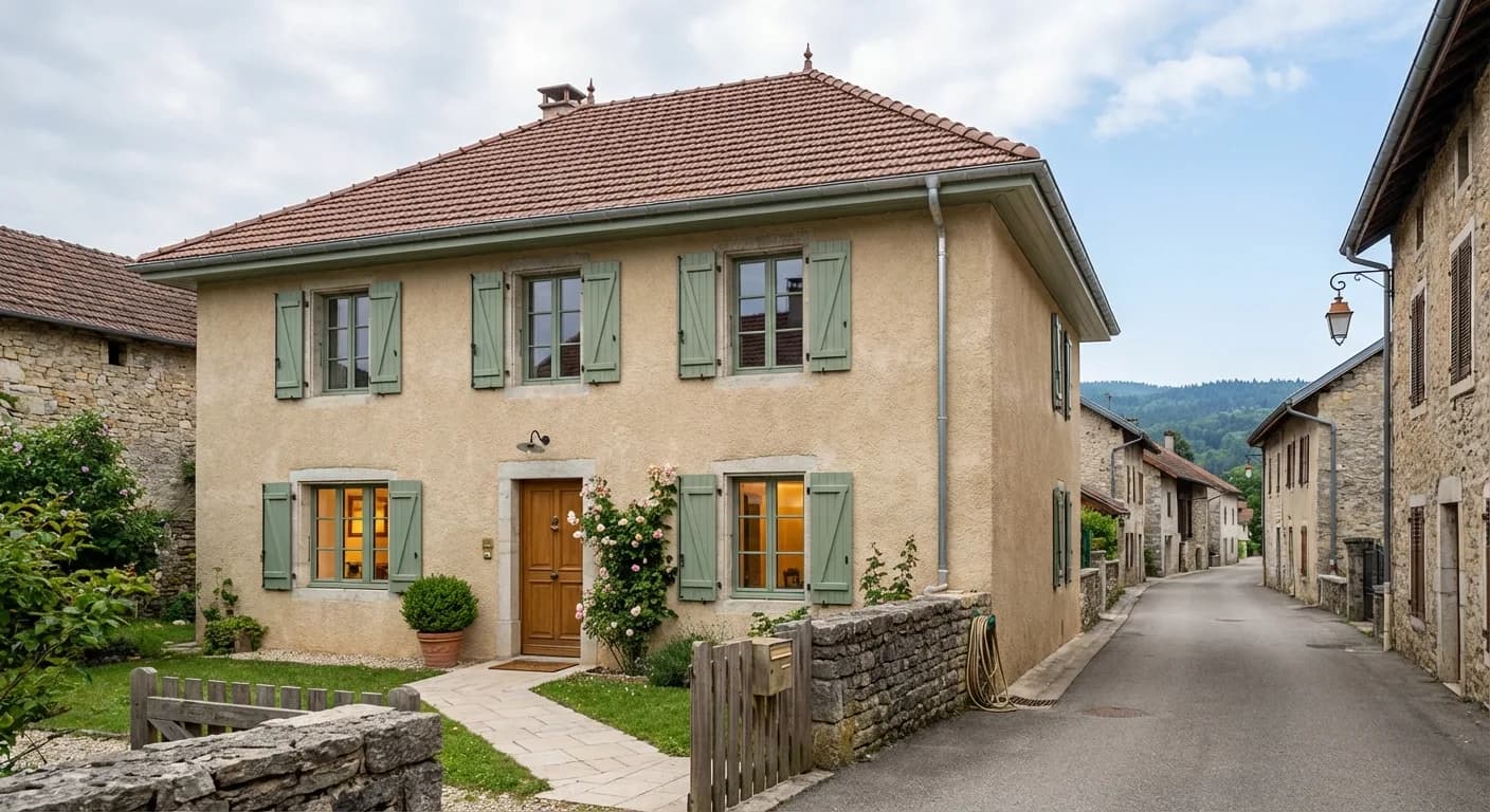 Rénovation d'une maison de village à Massingy