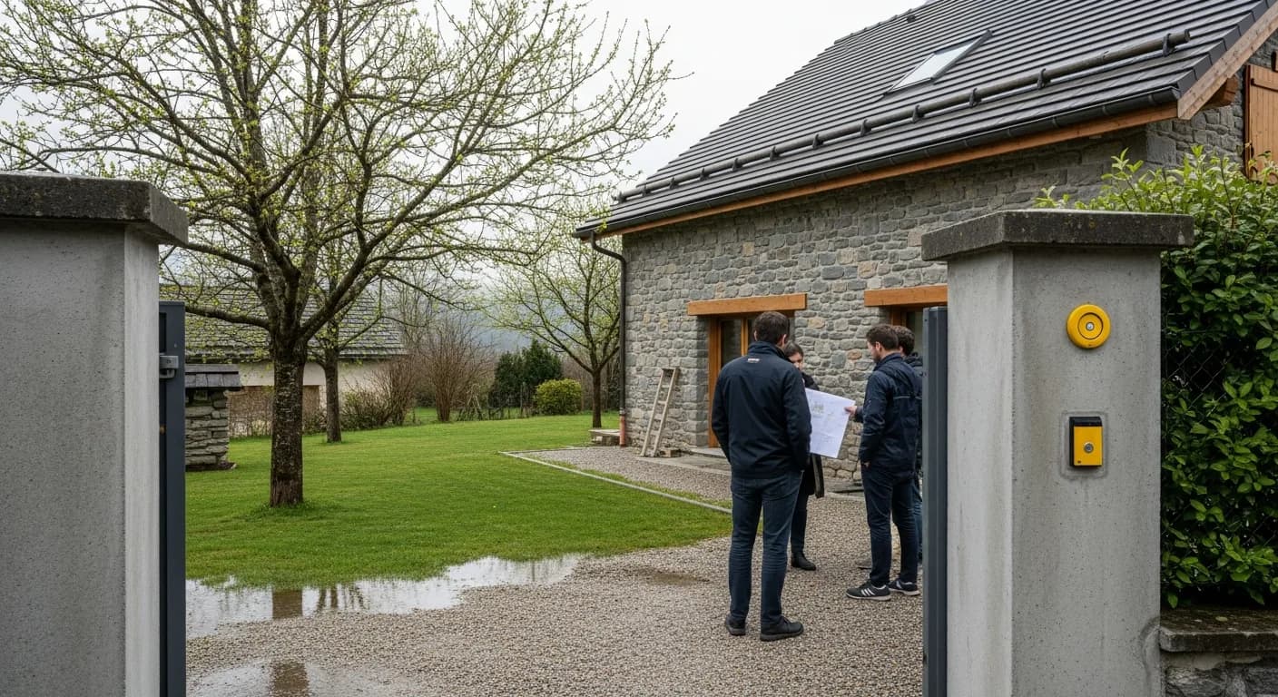 Rénovation de ferme : Planning optimisé par le maître d'œuvre