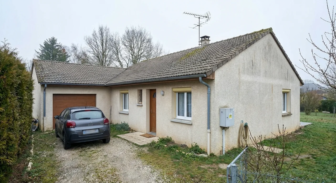 Saint-Jean-de-Gonville — Rénovation et bureau en surélévation - Avant 1