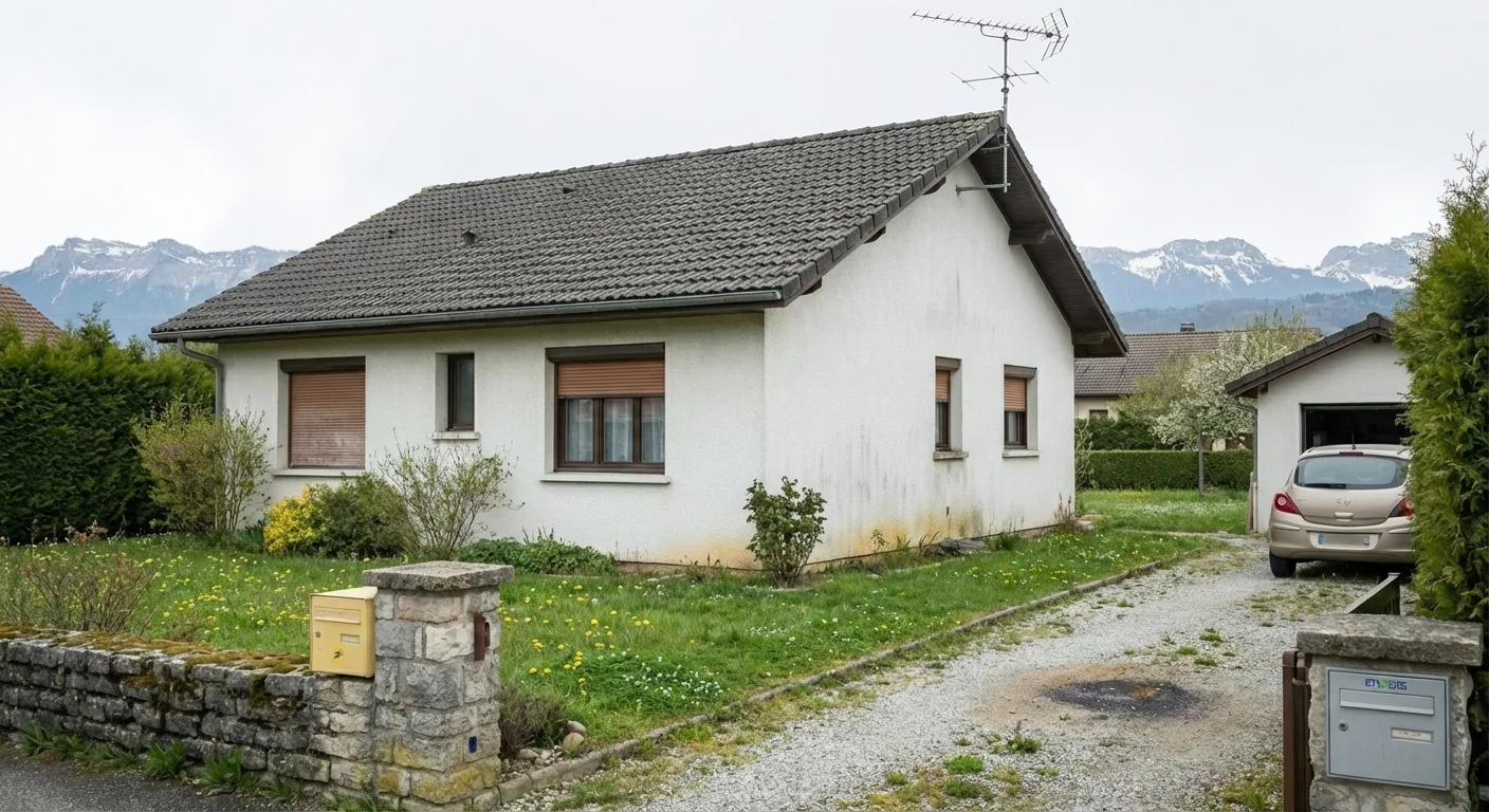 Chevry — Rénovation de maison et extension bois - Avant 1